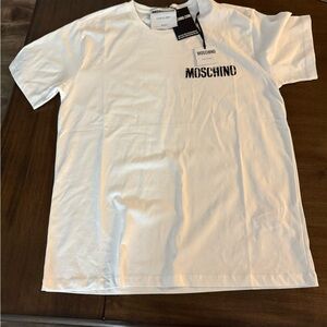 Moschino Unisex White T-Shirt NWT